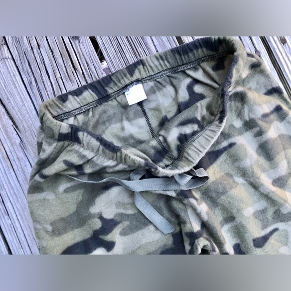 2/$10 Mens XL MISSION RIDGE Fleece Camo Camouflage Sleep Lounge Pajama Pants - Picture 4 of 7